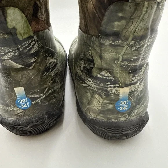 Bogs 30 Below Camo Boots Youth Size 3 Mossy Oak Mid Waterproof Winter Hunting - Picture 7 of 7